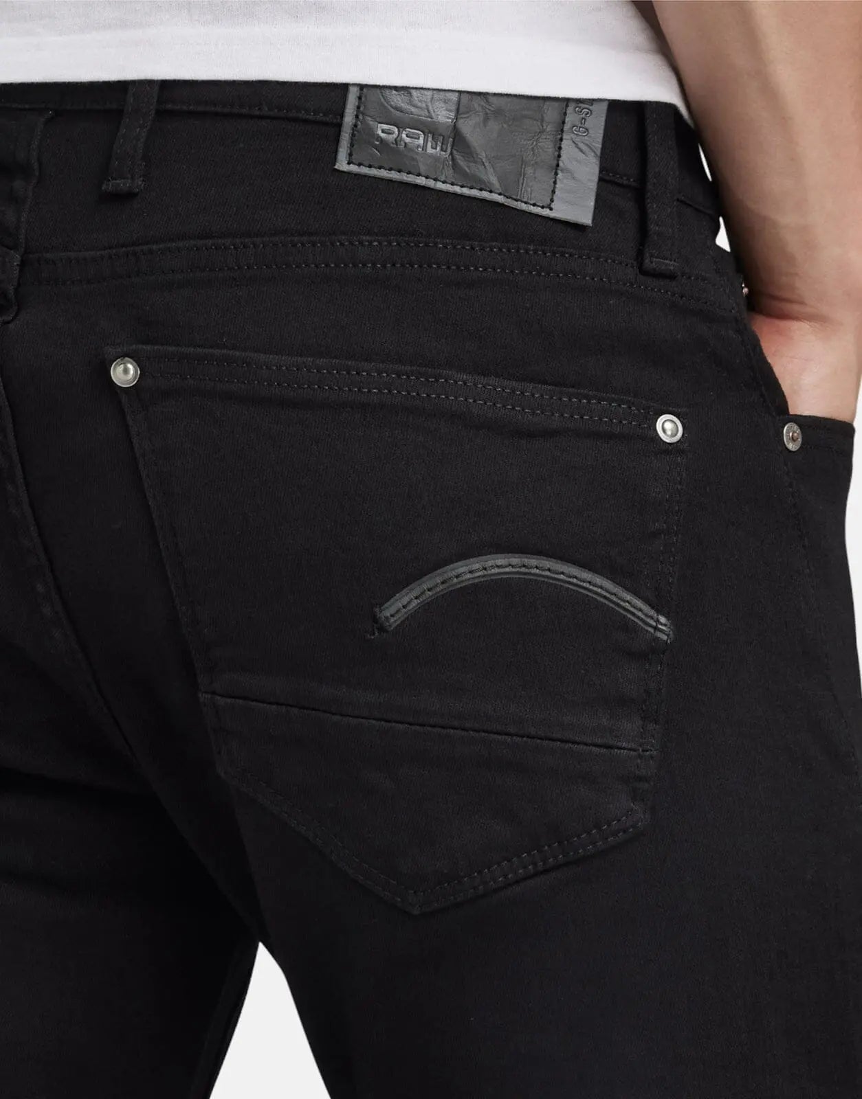 G-Star RAW Revend Skinny Men's Black Denim Jeans 51010
