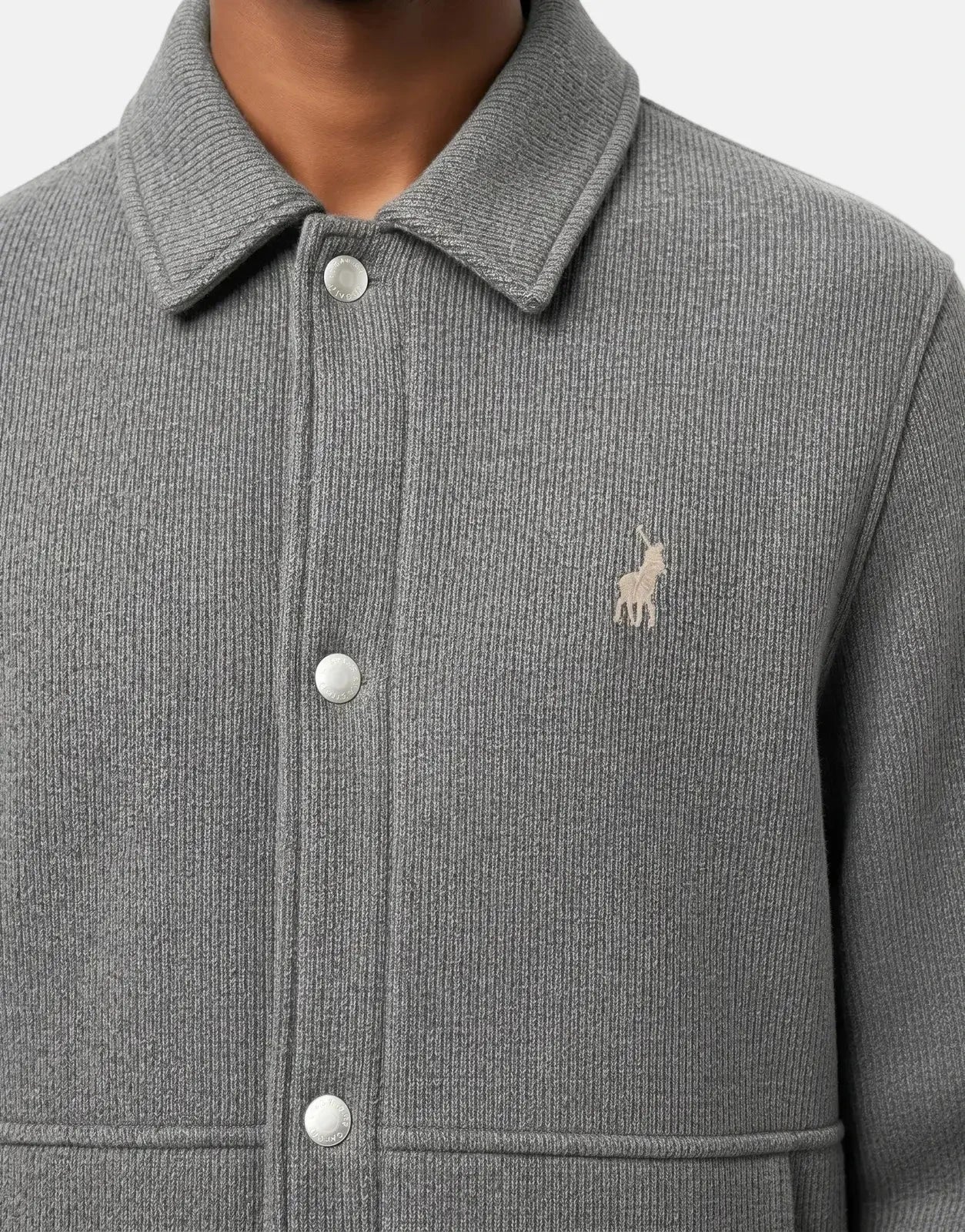 Polo Ribbed Light Brown Jacket - Subwear