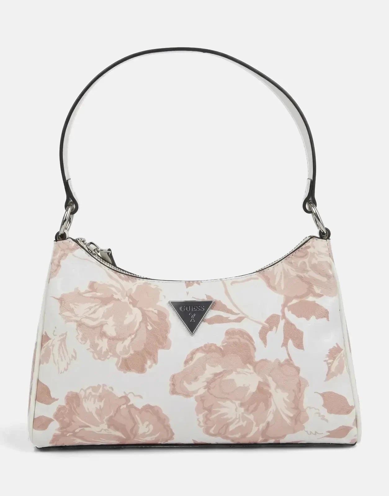 Guess Jillian Mini Top Zip White Bag - Subwear