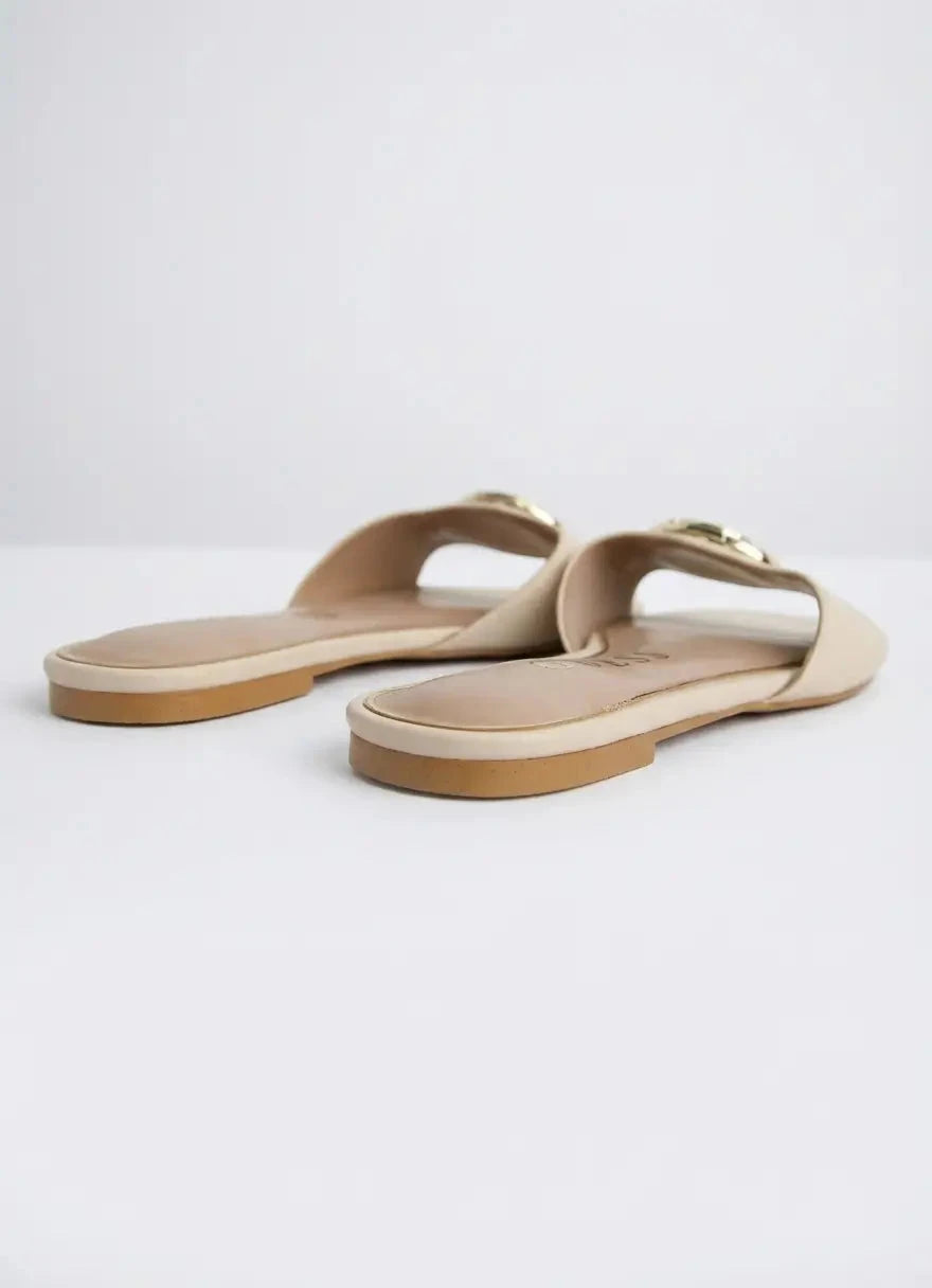Guess Tashcy Ivory Sandals - Subwear