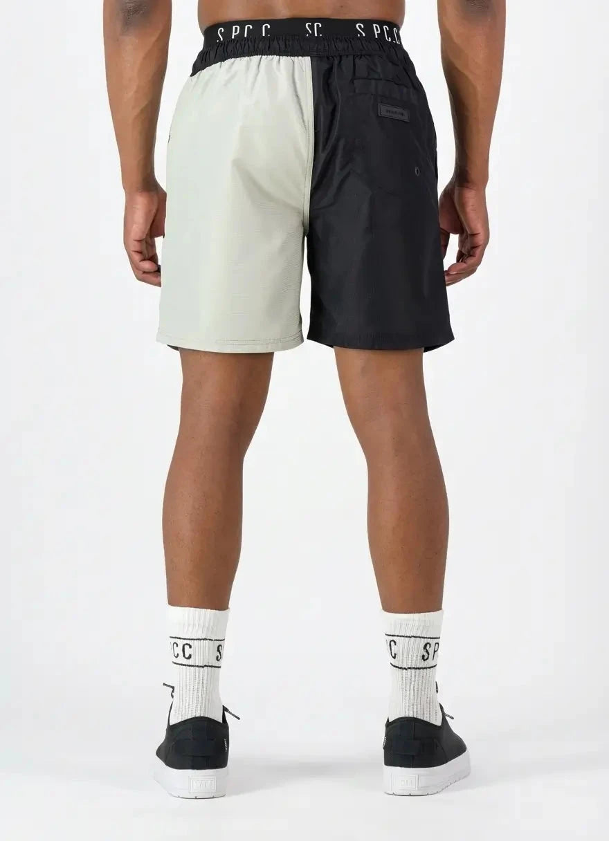 SPCC Mendes Black & Light Green Swim Shorts - Subwear
