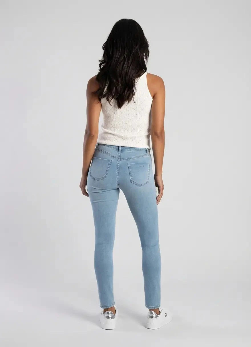 Sissy Boy Mid Waist Light Vintage Jeans - Subwear