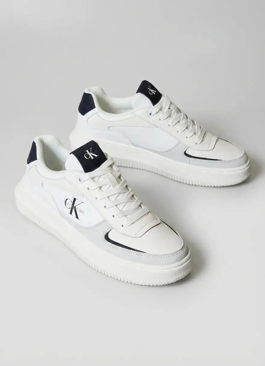 Calvin Klein Chunky Cupsole Low Sneaker White - Subwear