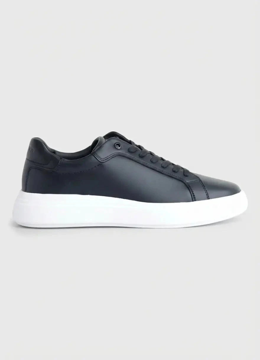 Calvin Klein FTW Low Top Lace Up Black Sneaker - Subwear