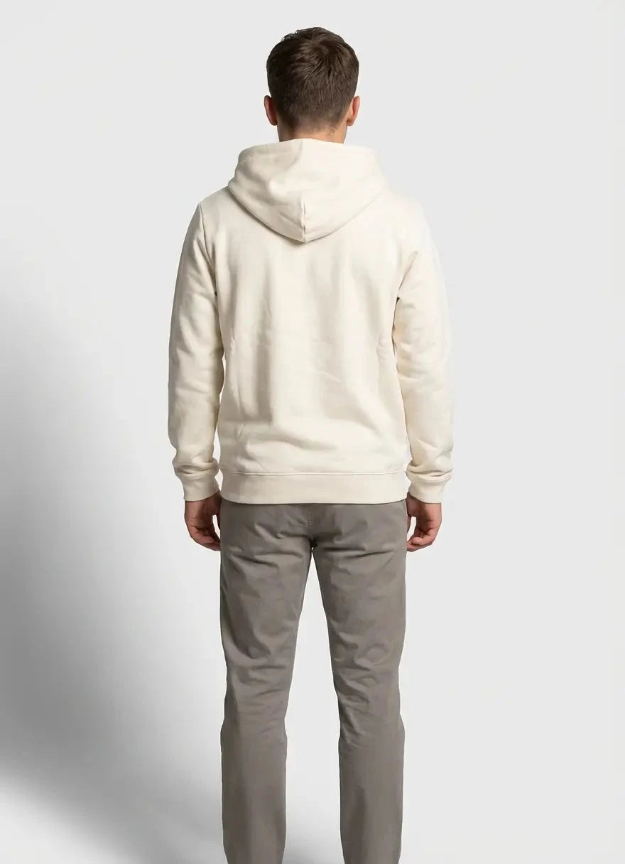 Calvin Klein Kids Inst Logo Terry Beige Hoodie - Subwear