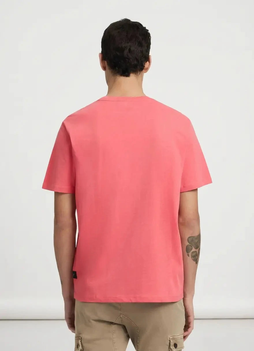 Replay R-Logo Side Poppy Red T-Shirt - Subwear