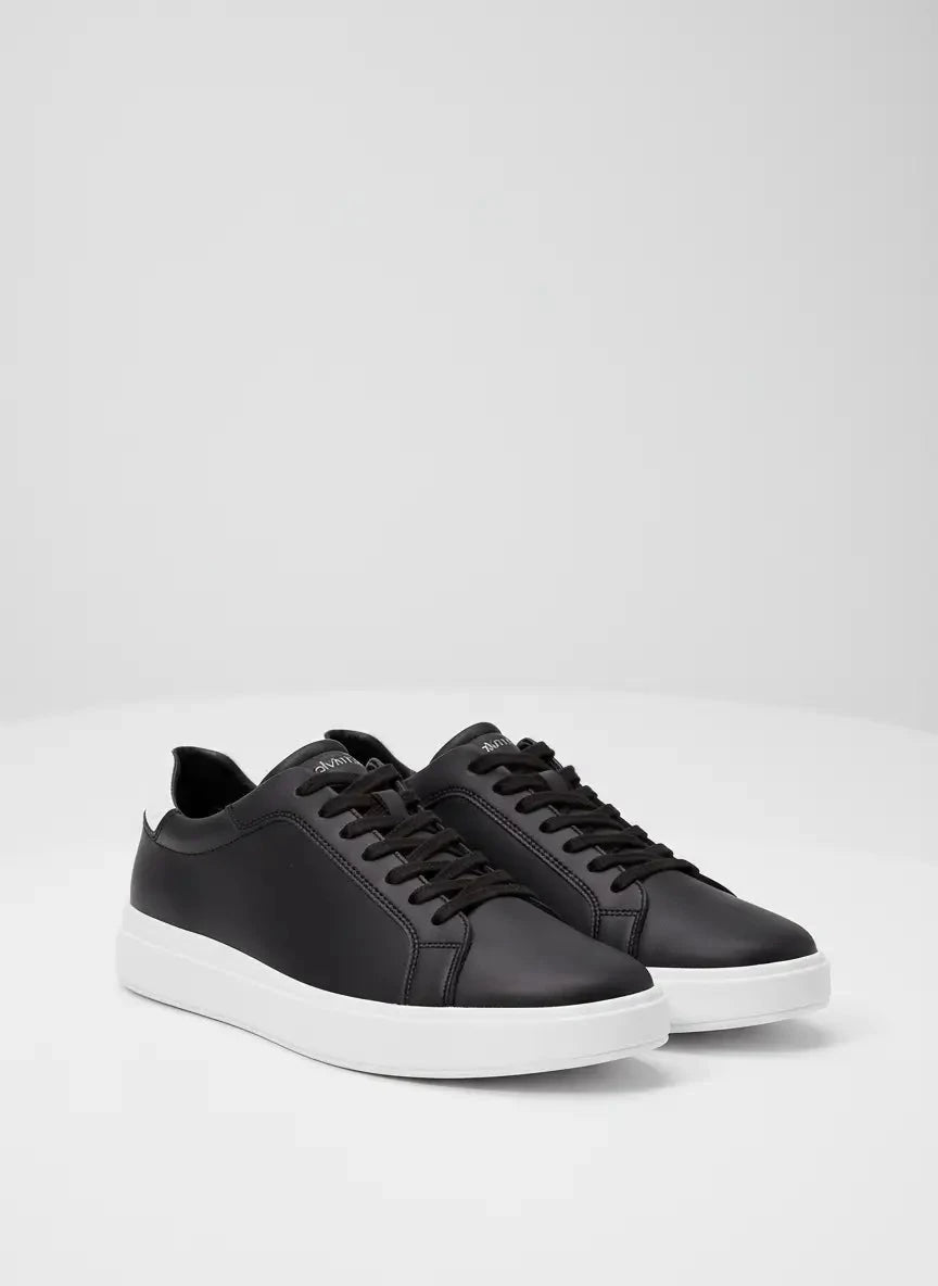Calvin Klein FTW Low Top Lace Up Black Sneaker - Subwear