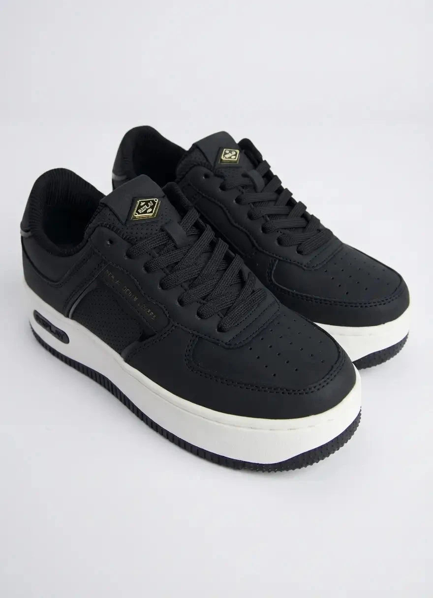 Replay Epic High Doubler Black Sneakers - Subwear