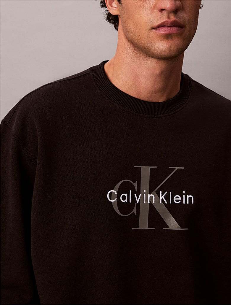 Calvin Klein ML Sweatshirt Black - Subwear