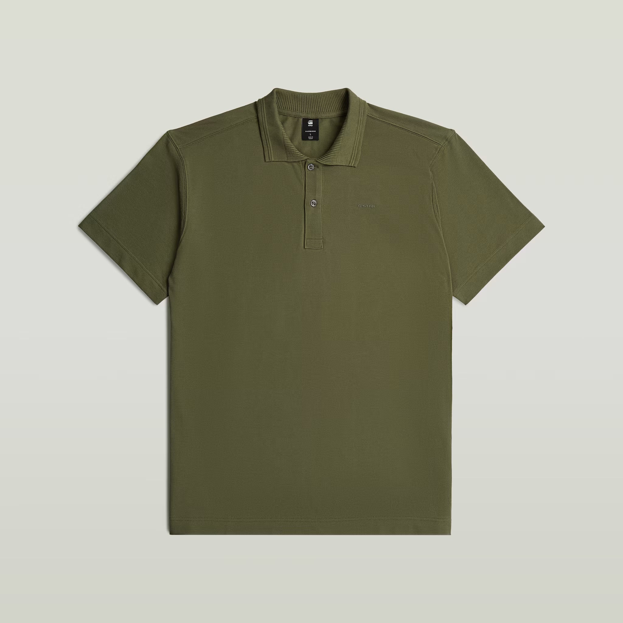 G-Star RAW Core Regular Shadow Olive Polo Shirt - Subwear