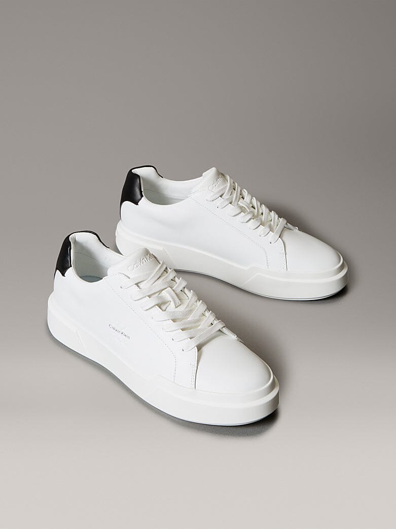 Calvin Klein Chunky Cupsole Sneaker Wht/Blk - Subwear