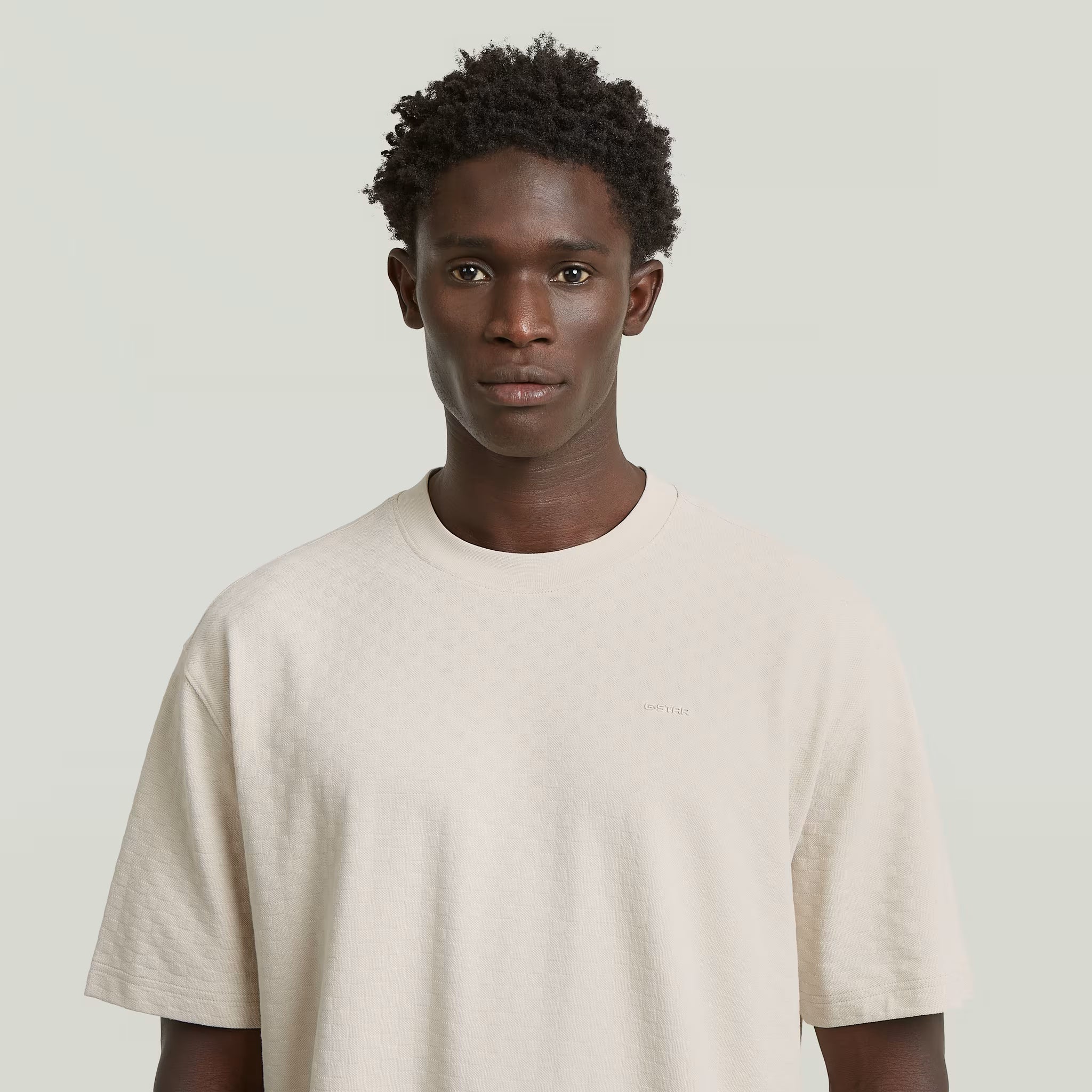 G-Star RAW Structured Relaxed Base Whitebait T-Shirt - Subwear