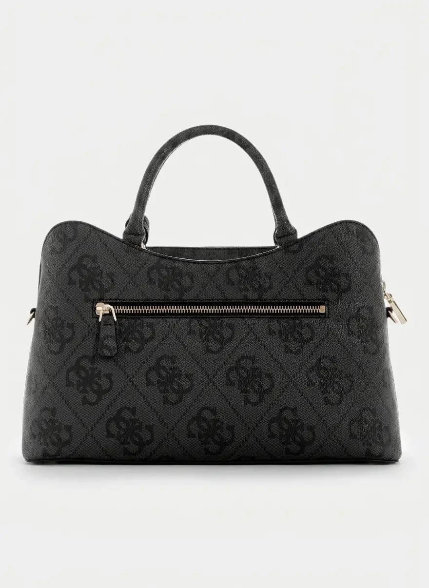 Guess Janie Logo Girlfriend CLO Satchel - Subwear