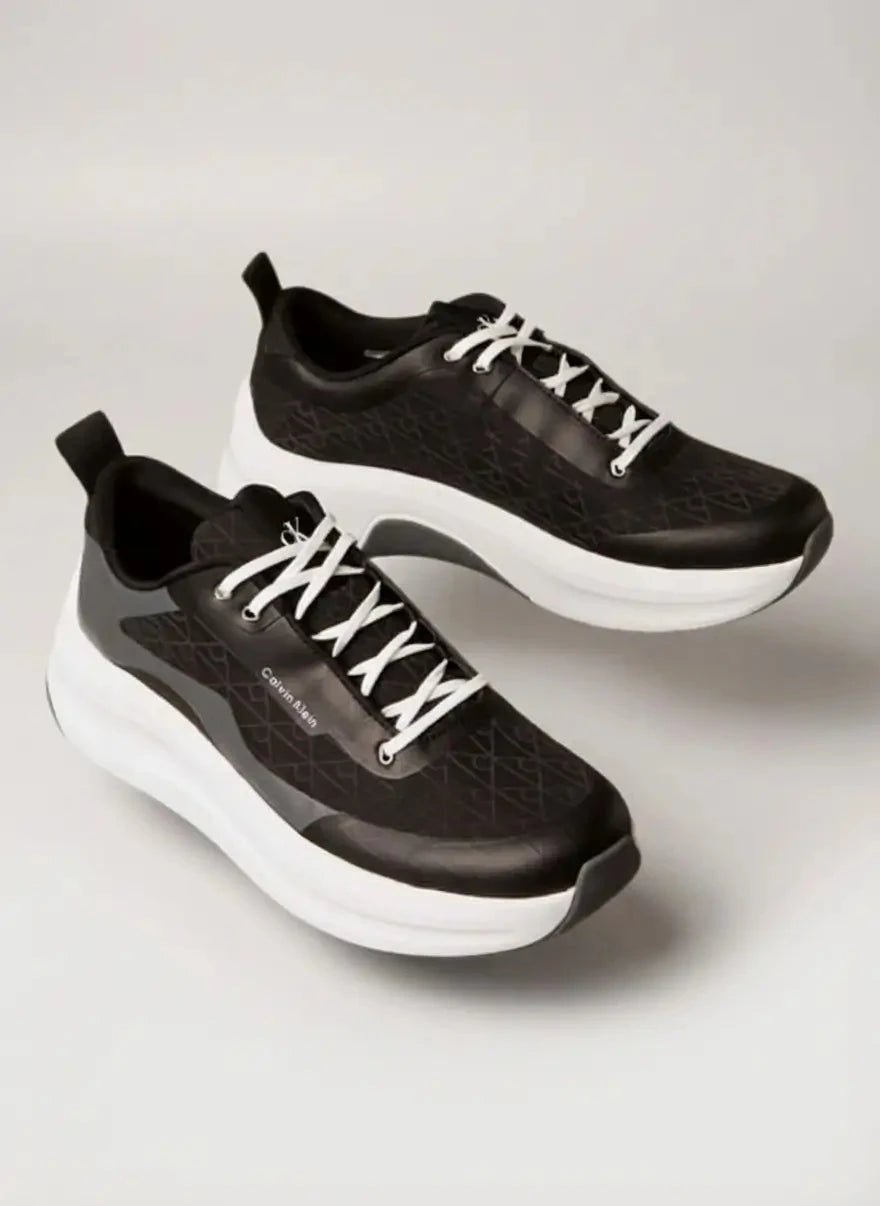 Calvin Klein Chunky Runner Black/Grey Sneakers - Subwear