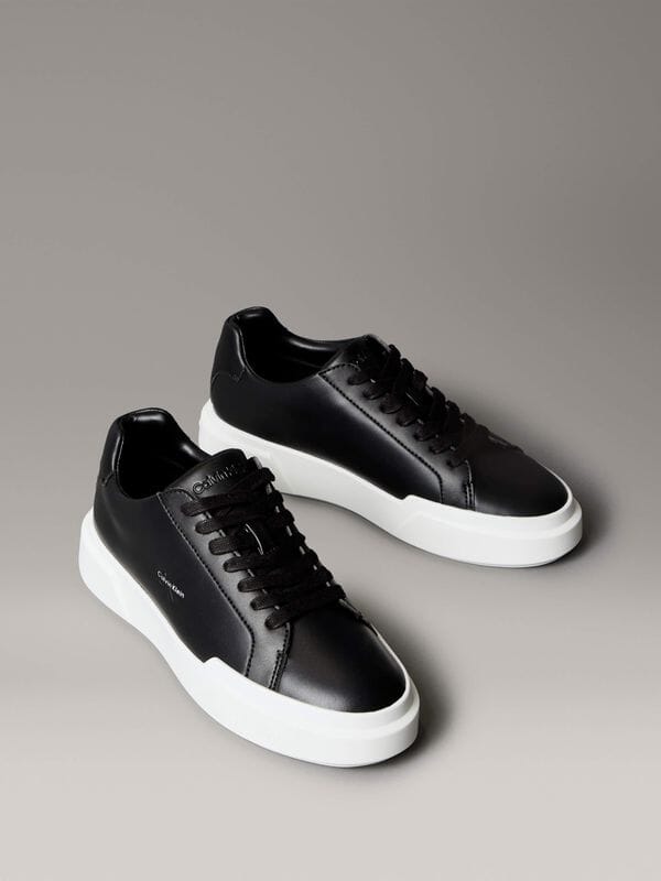 Calvin Klein Ladies Chunky Cupsole Sneaker Blk/Wht - Subwear