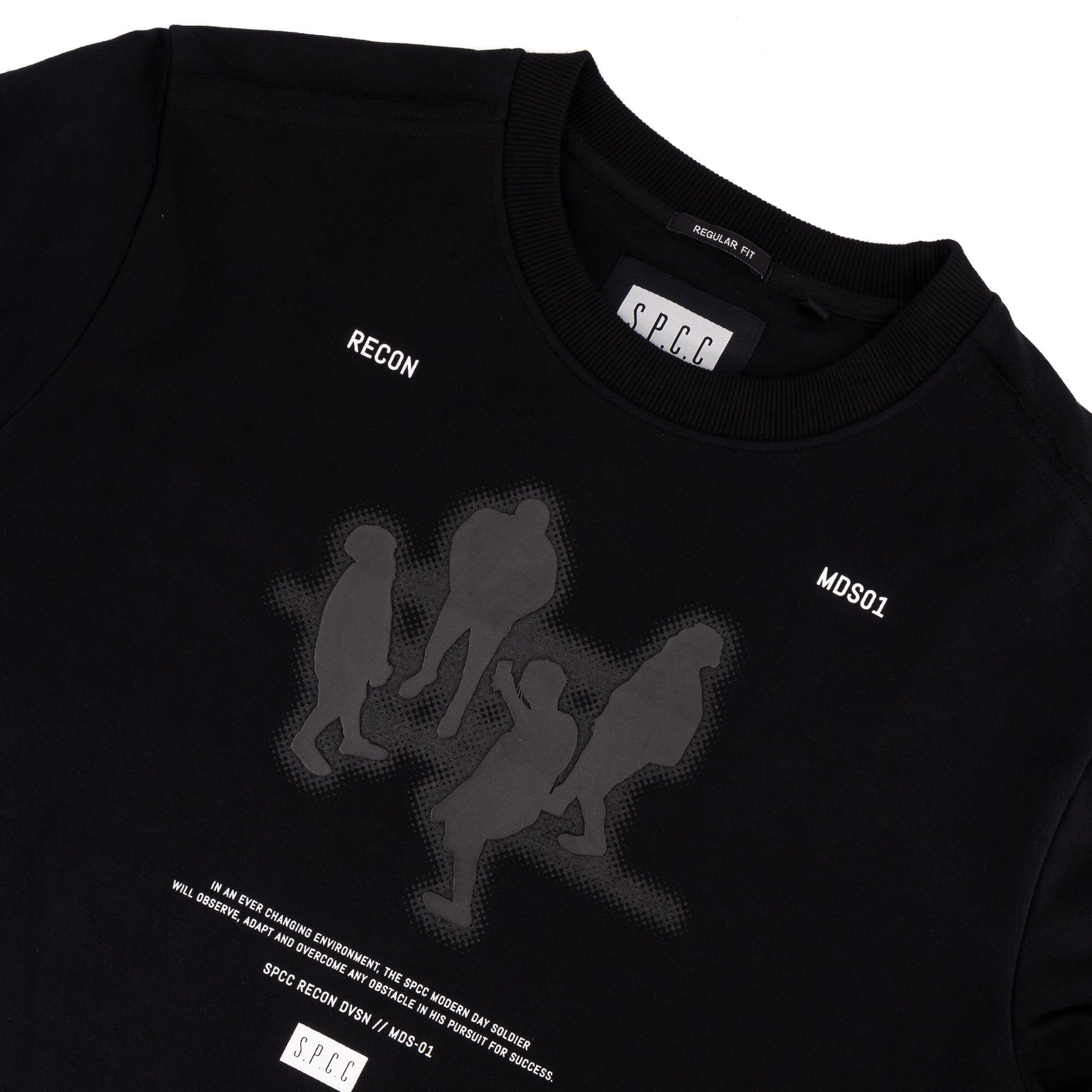 SPCC Recon Barrett Black Sweatshirt - Subwear