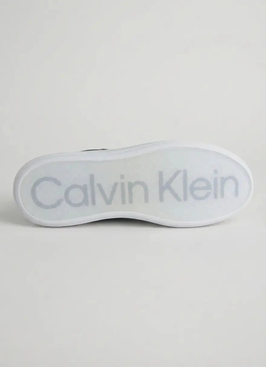 Calvin Klein FTW Low Top Lace Up Black Sneaker - Subwear