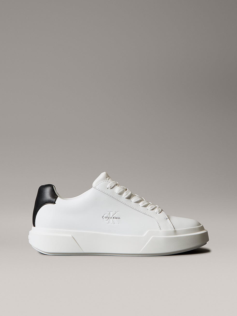 Calvin Klein Chunky Cupsole Sneaker Wht/Blk - Subwear
