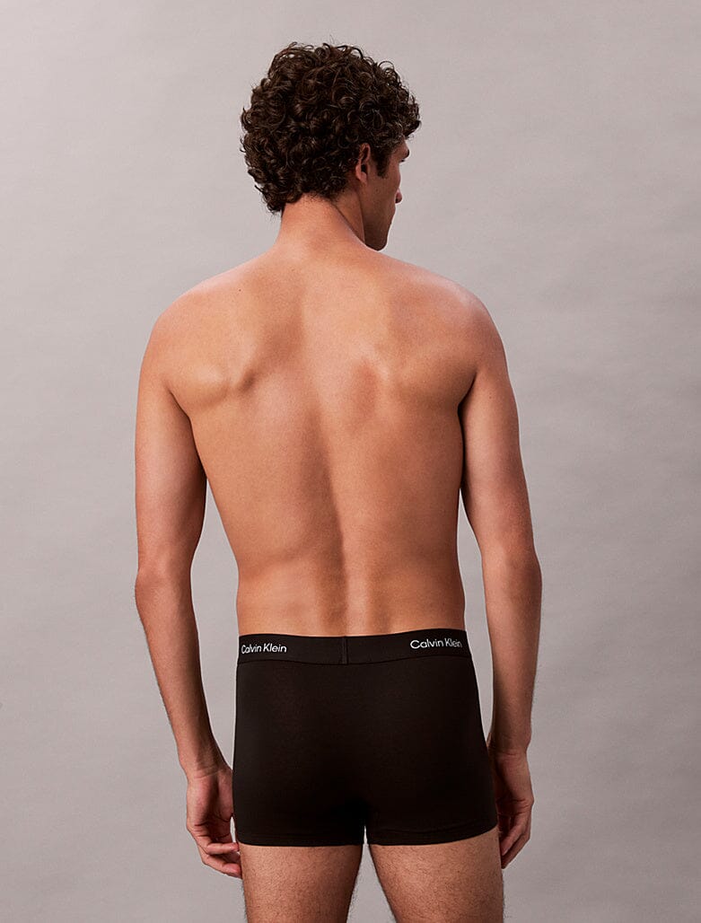 Calvin Klein 3PK Trunk Underwear Blk WB - Subwear