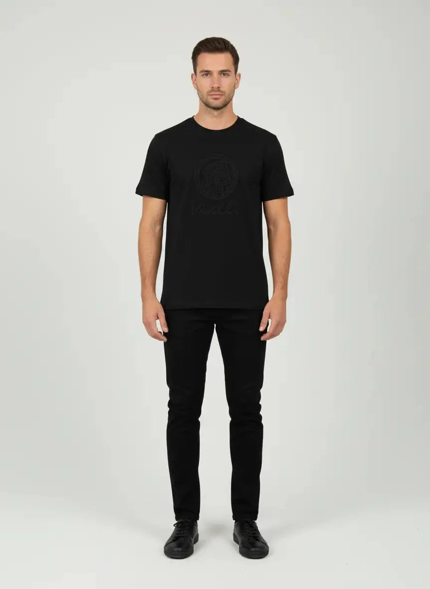 Vialli Lakra Black T-Shirt - Subwear