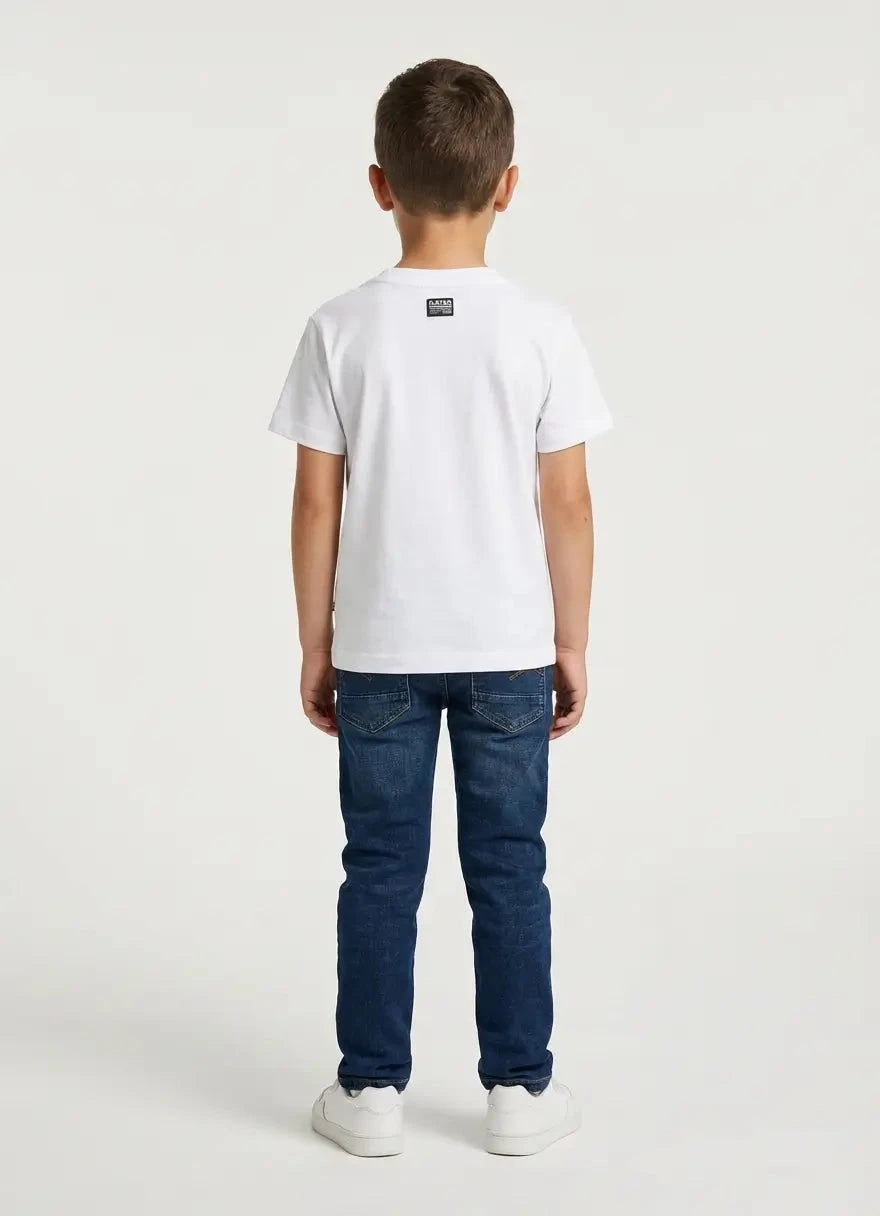 G-Star RAW Boys Badge White T-Shirt - Subwear