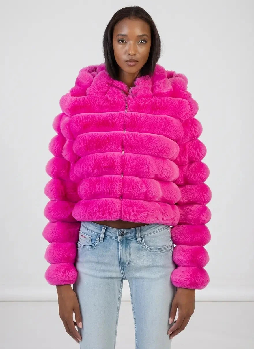 Sissy Boy Sweet and Simple Cropped Jacket Pink - Subwear