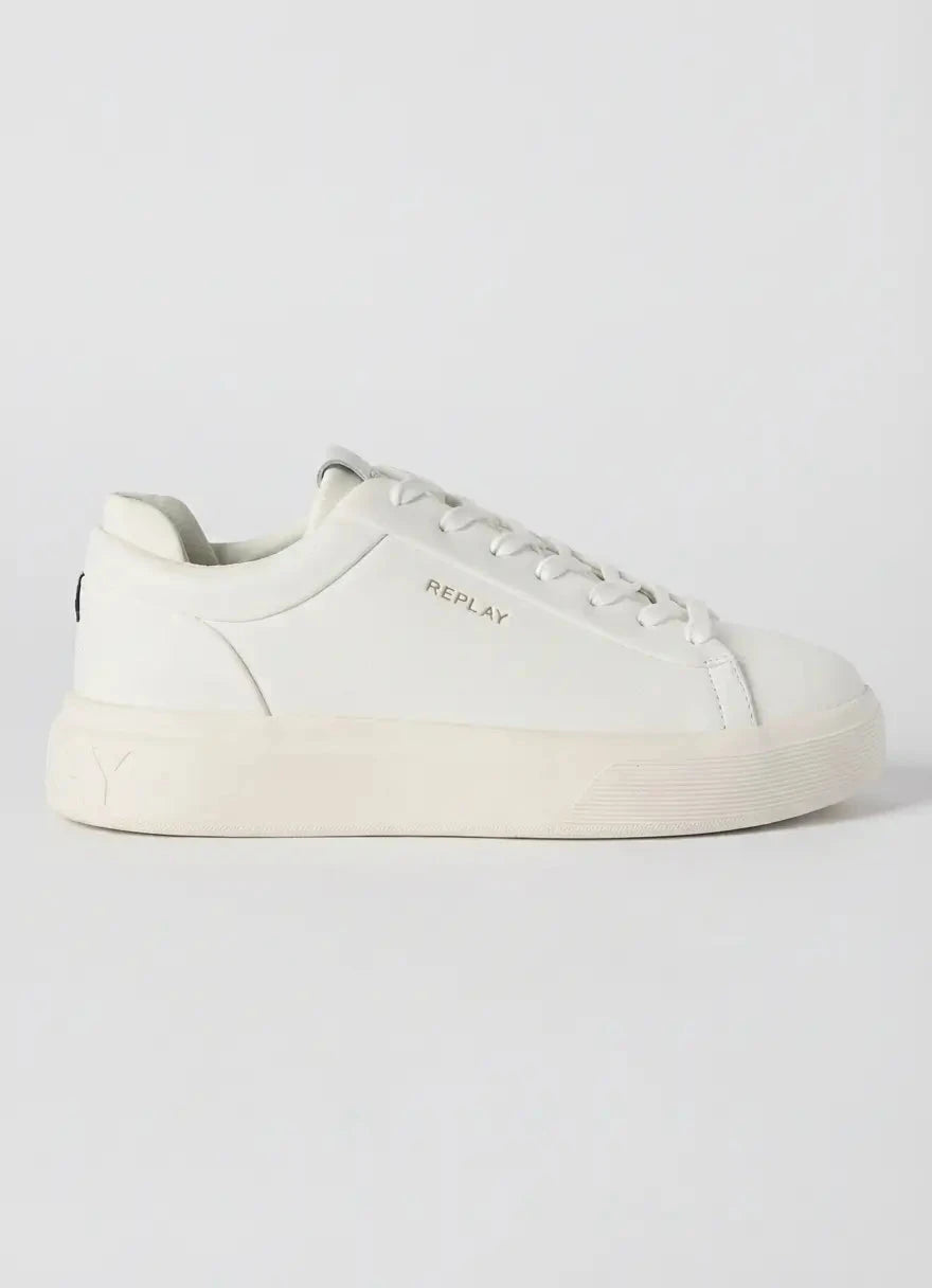 Replay Notting Double White Sneakers - Subwear