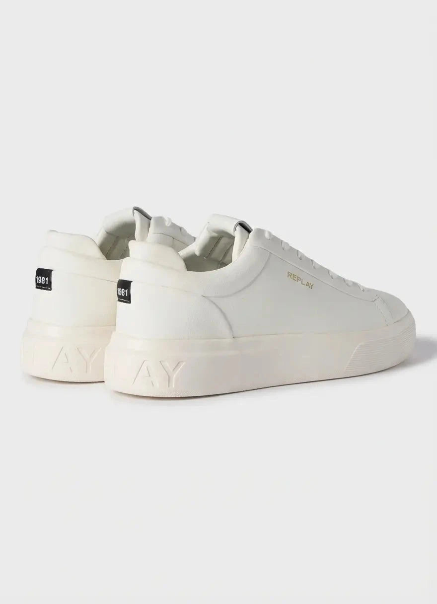 Replay Notting Double White Sneakers - Subwear