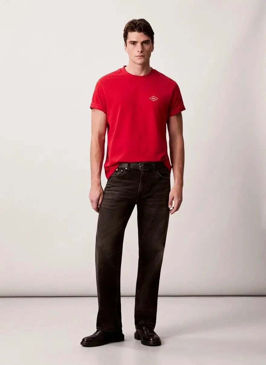 Calvin Klein 20s Matchbox Graphic Red T-Shirt - Subwear