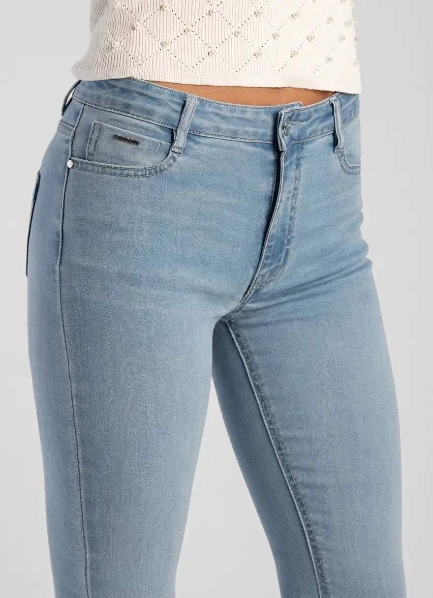 Sissy Boy Mid Waist Light Vintage Jeans - Subwear