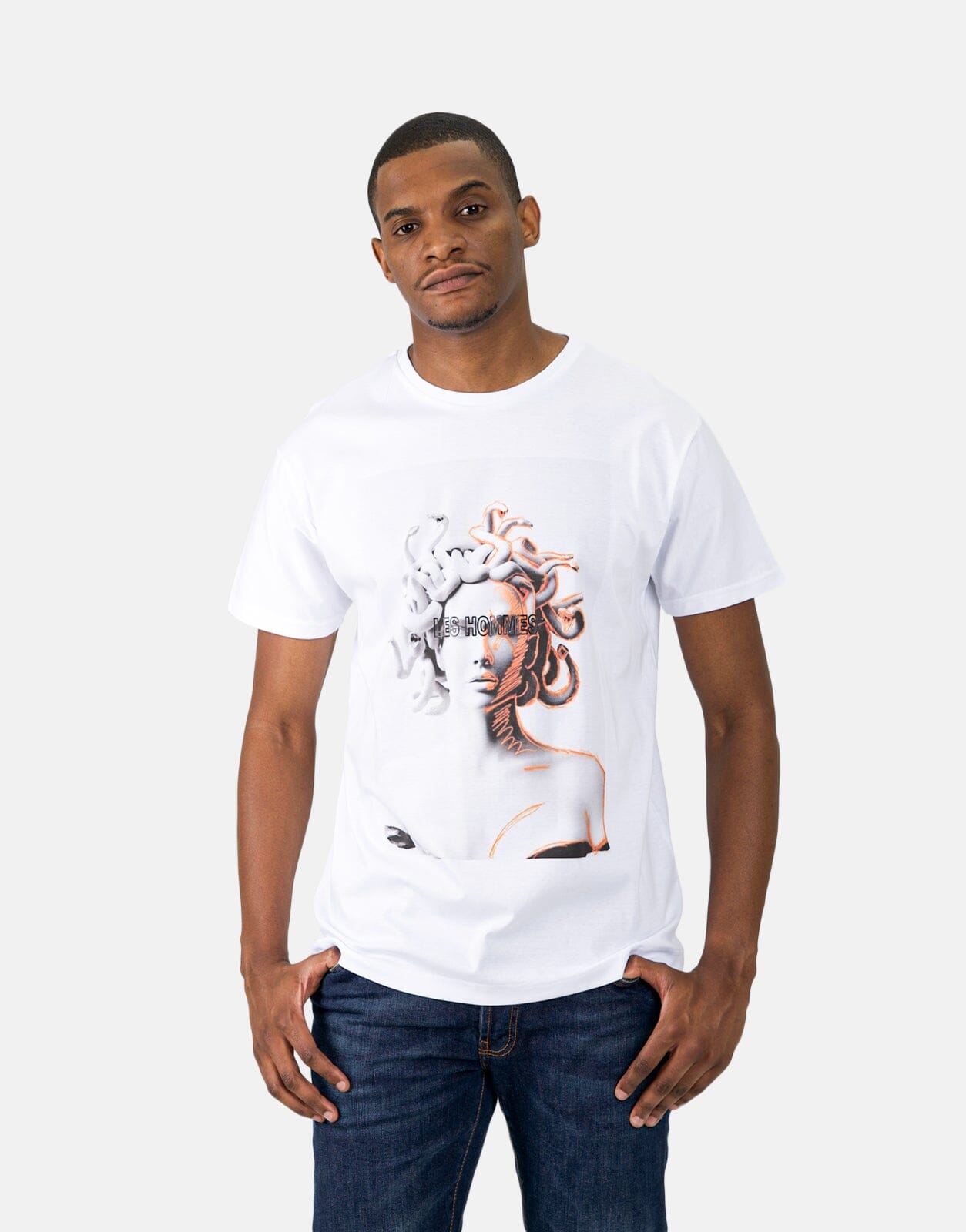 Les Homme Medusa White T-Shirt - Subwear