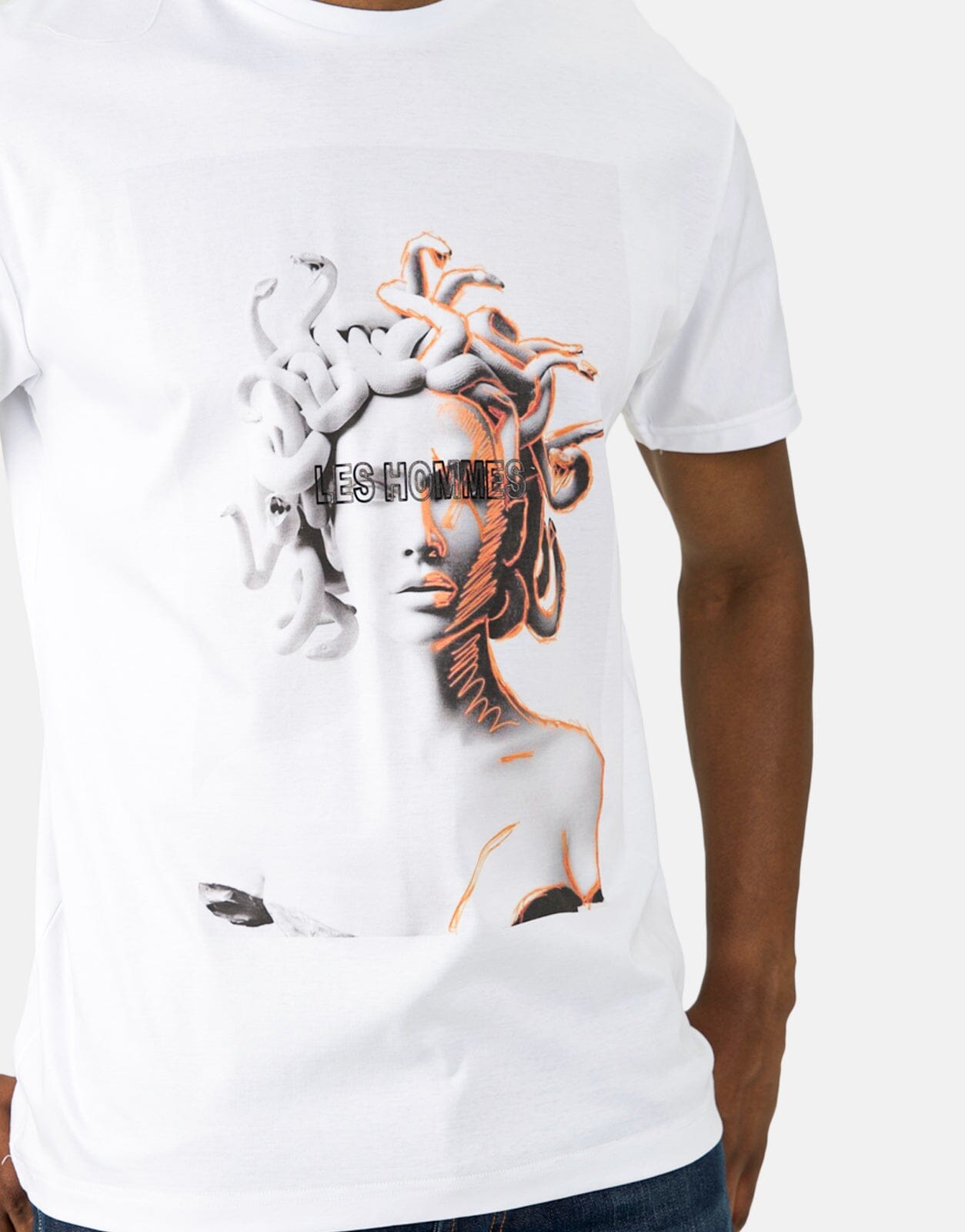 Les Homme Medusa White T-Shirt - Subwear