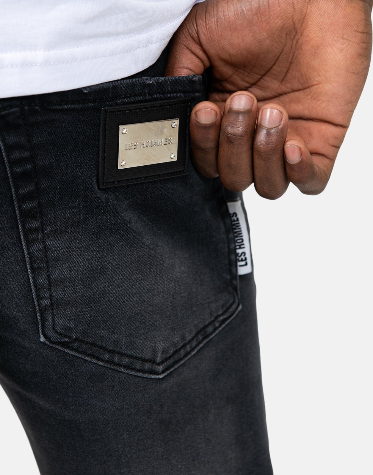 Les Hommes Black Jeans - Subwear