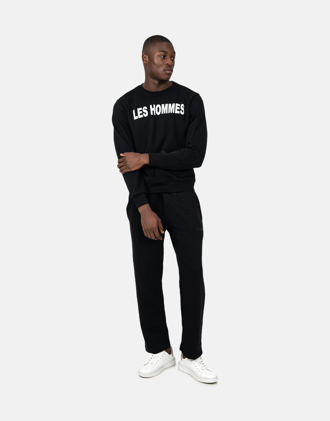 Les Hommes Font Black Sweatshirt - Subwear