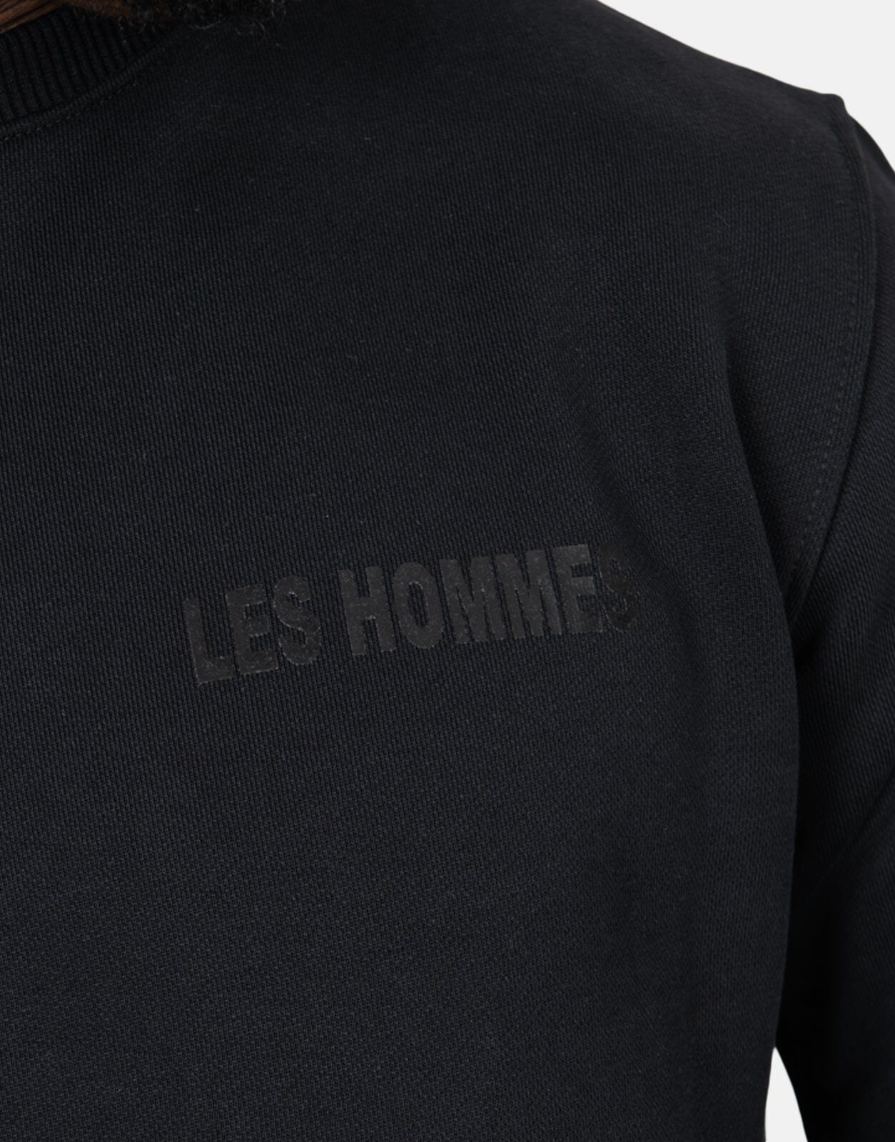 Les Hommes Headphones Black Sweatshirt - Subwear