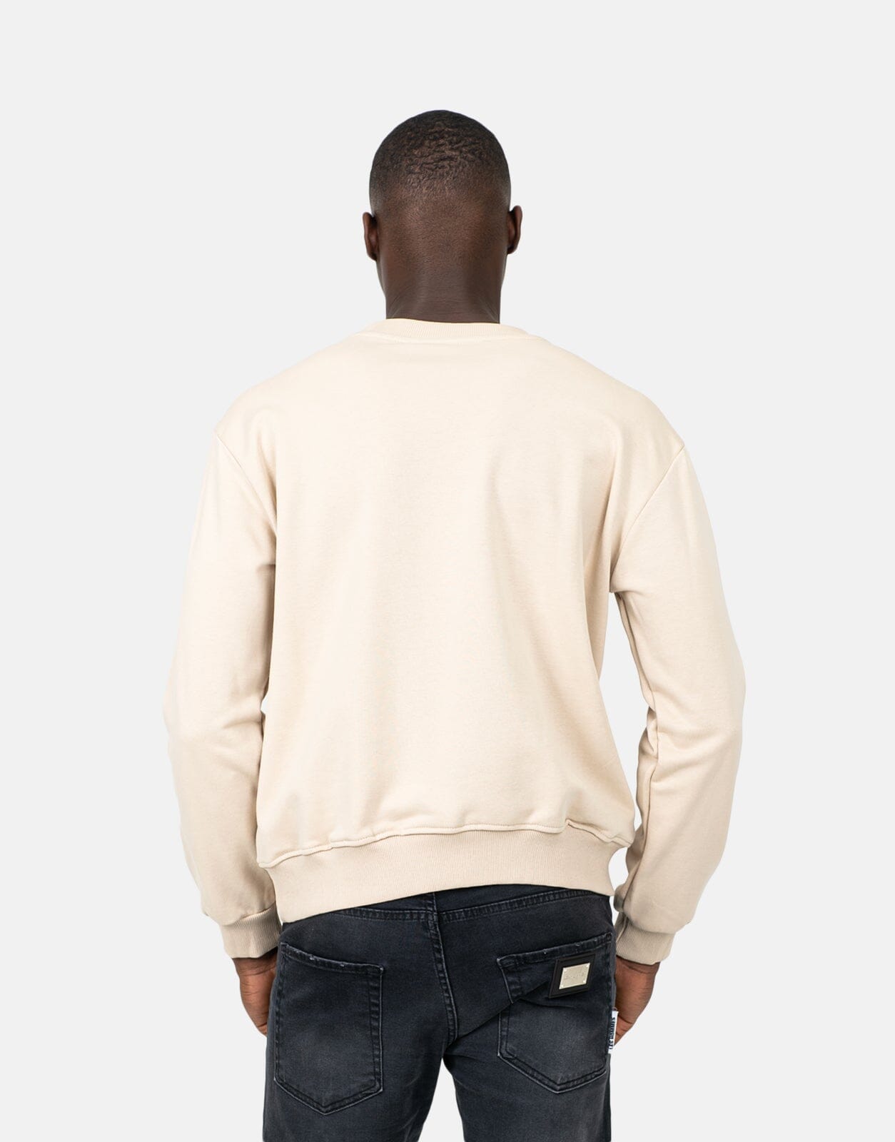 Les Hommes Logo Brown Sweatshirt - Subwear