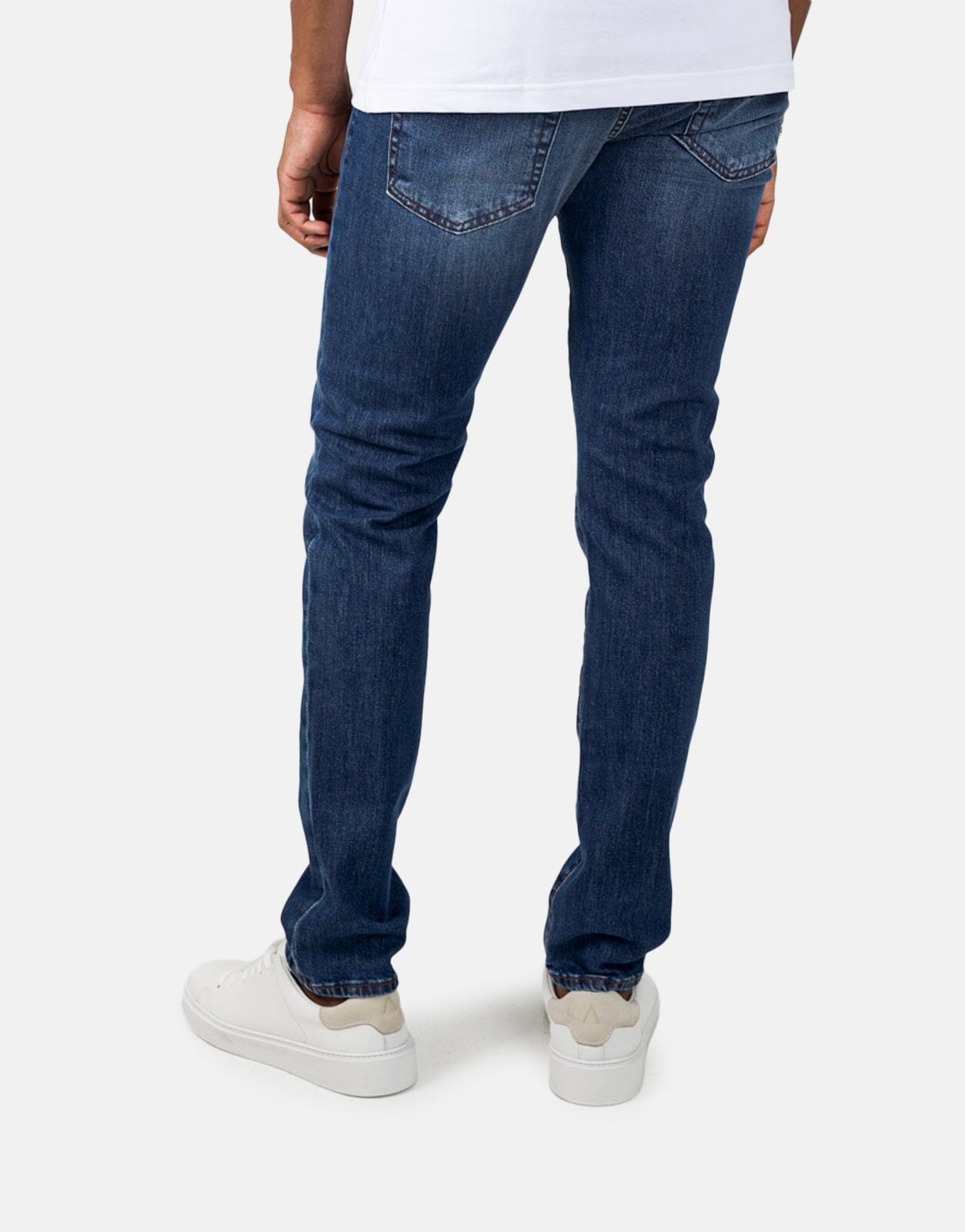 Les Hommes Mid Wash Jeans - Subwear