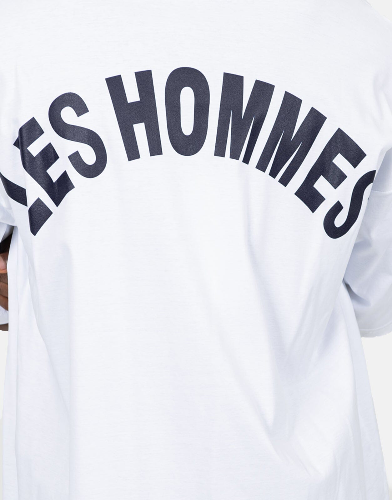 Les Hommes Overlogo Black T-Shirt - Subwear