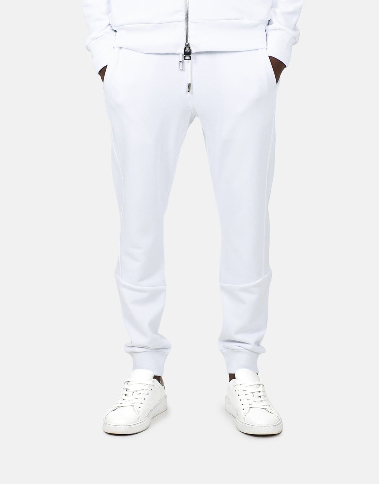Les Hommes White Jogger Sweatpants - Subwear