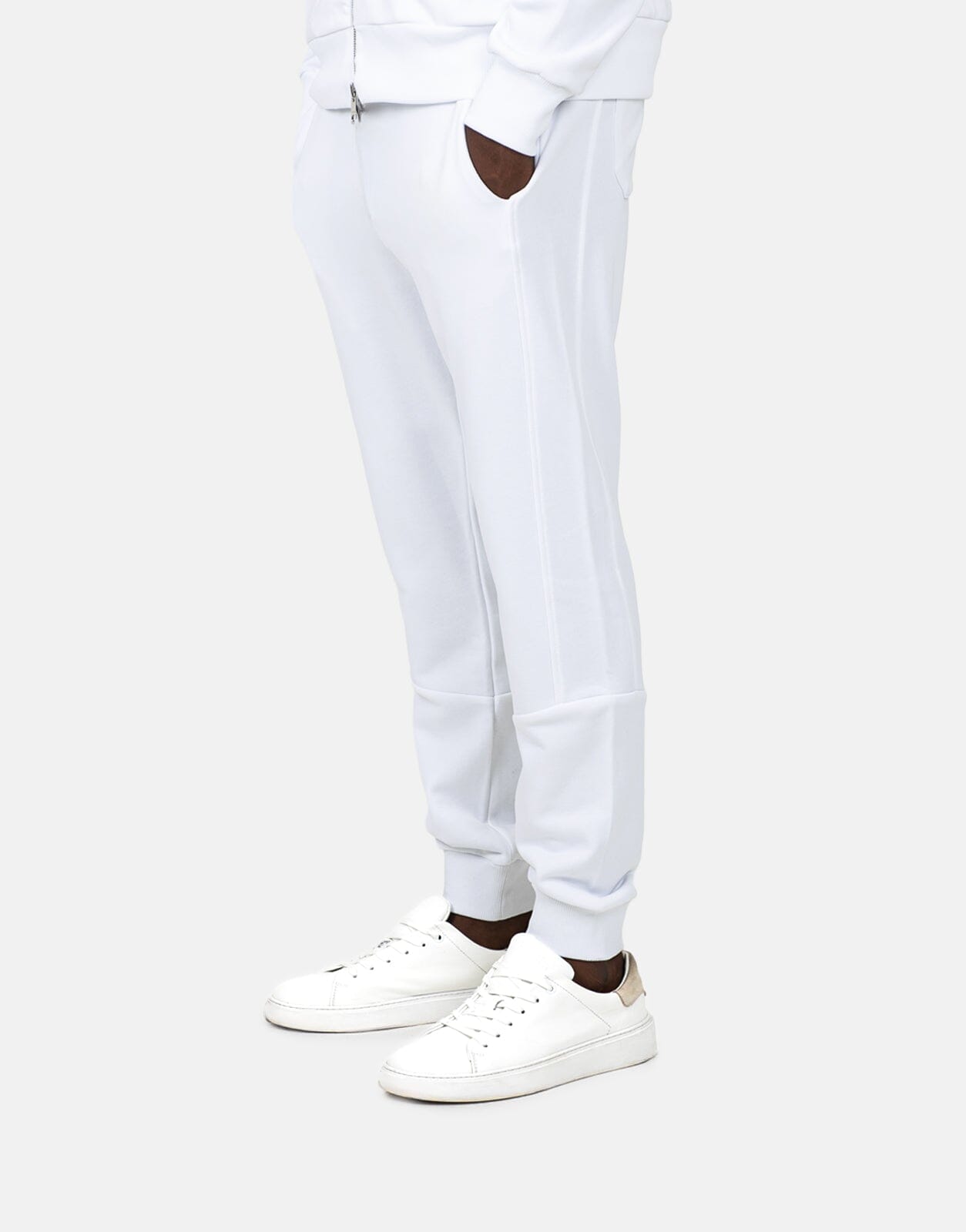 Les Hommes White Jogger Sweatpants - Subwear