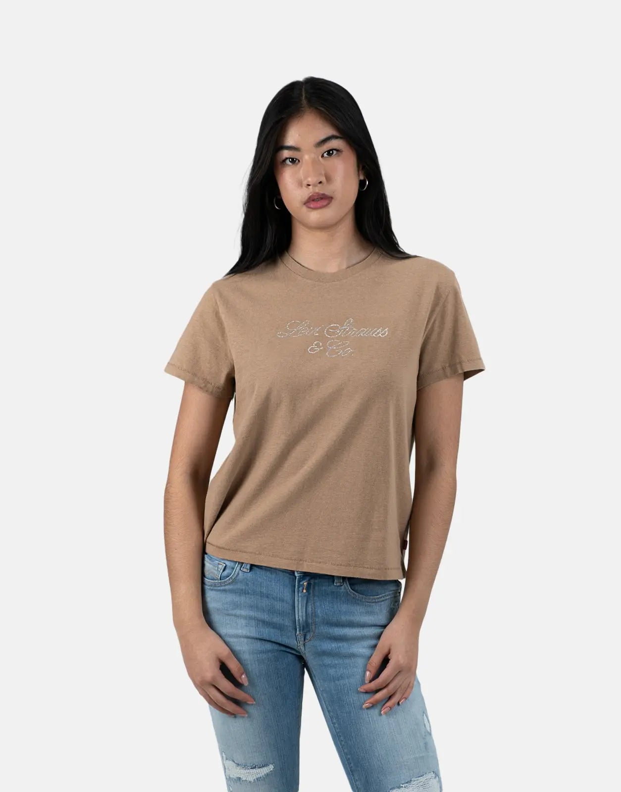 Levi's Graphic Classic Amphora Rhinestone T-Shirt - Subwear