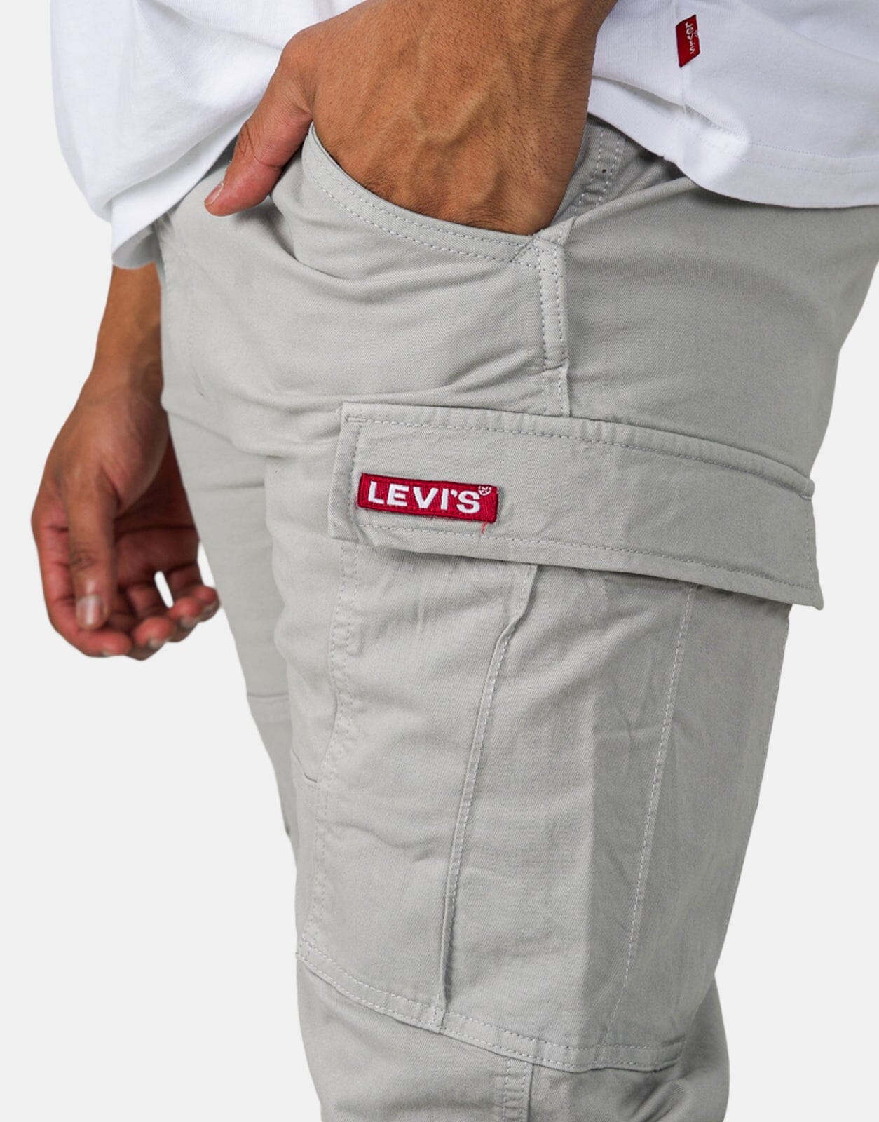 Levi's Lo Ball Mirage Gray Cargo Pants - Subwear