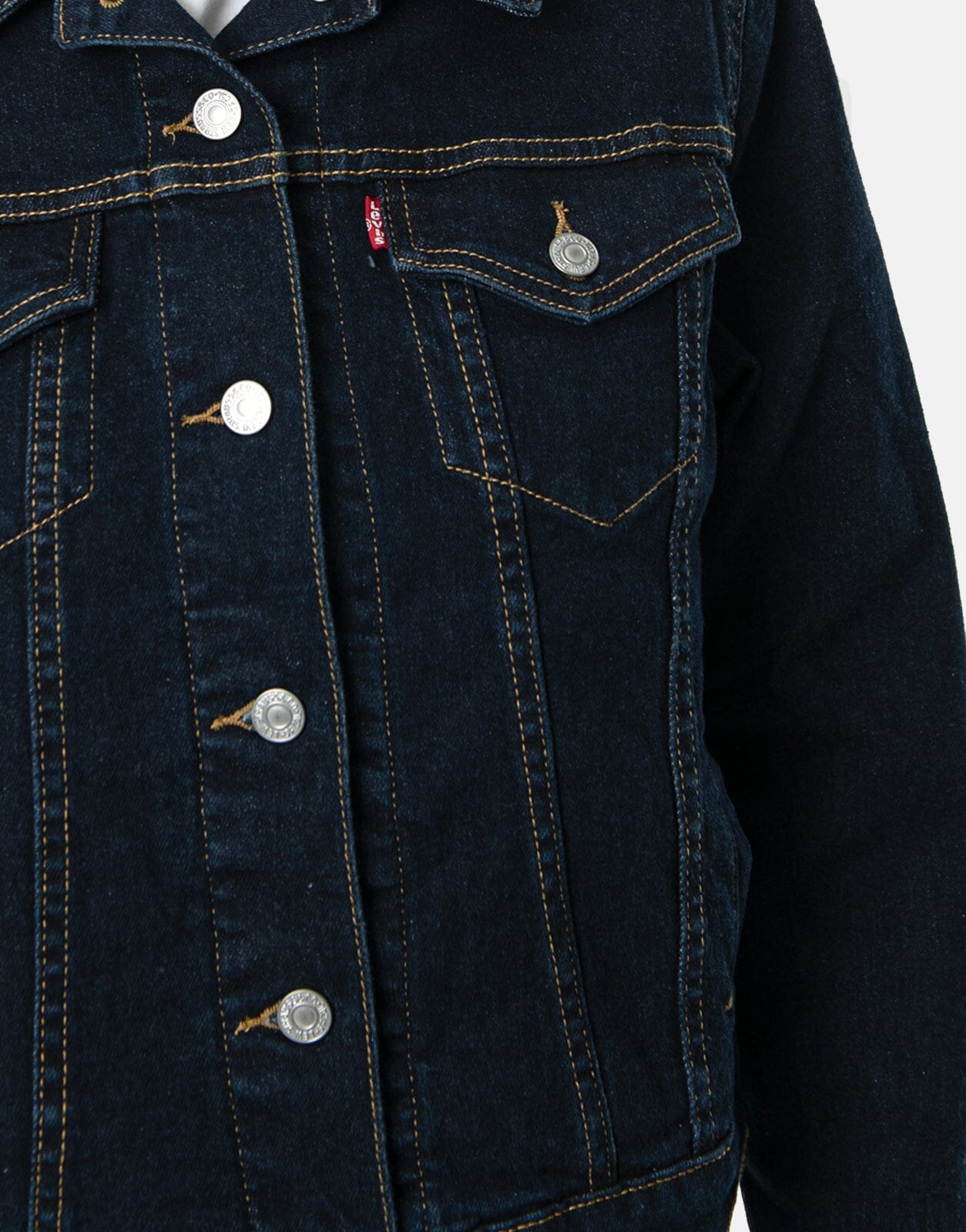 Levi's Original Trucker Denim Jacket Even Rinse - Subwear