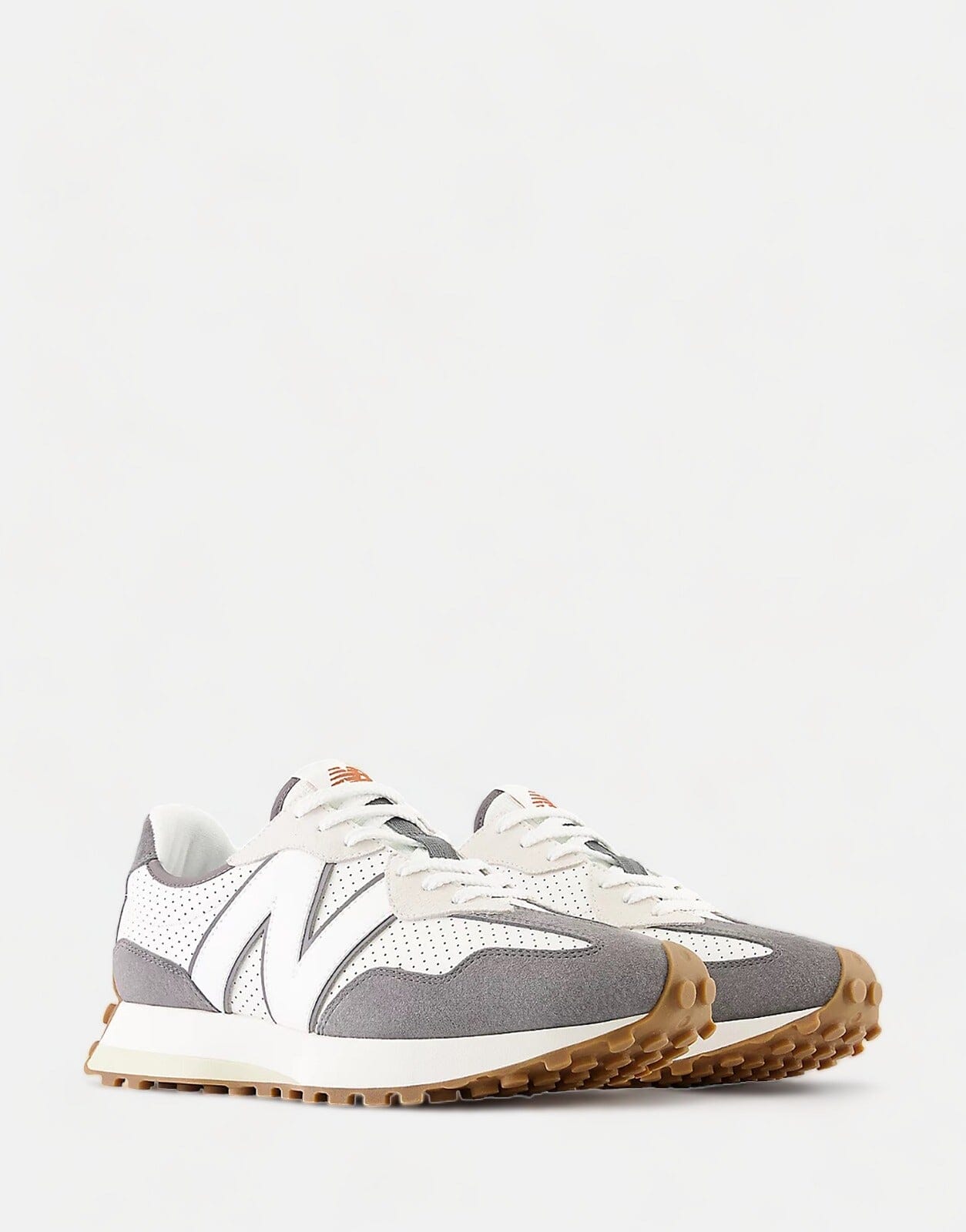New Balance 327 Perforated Grey Sneakers - Subwear