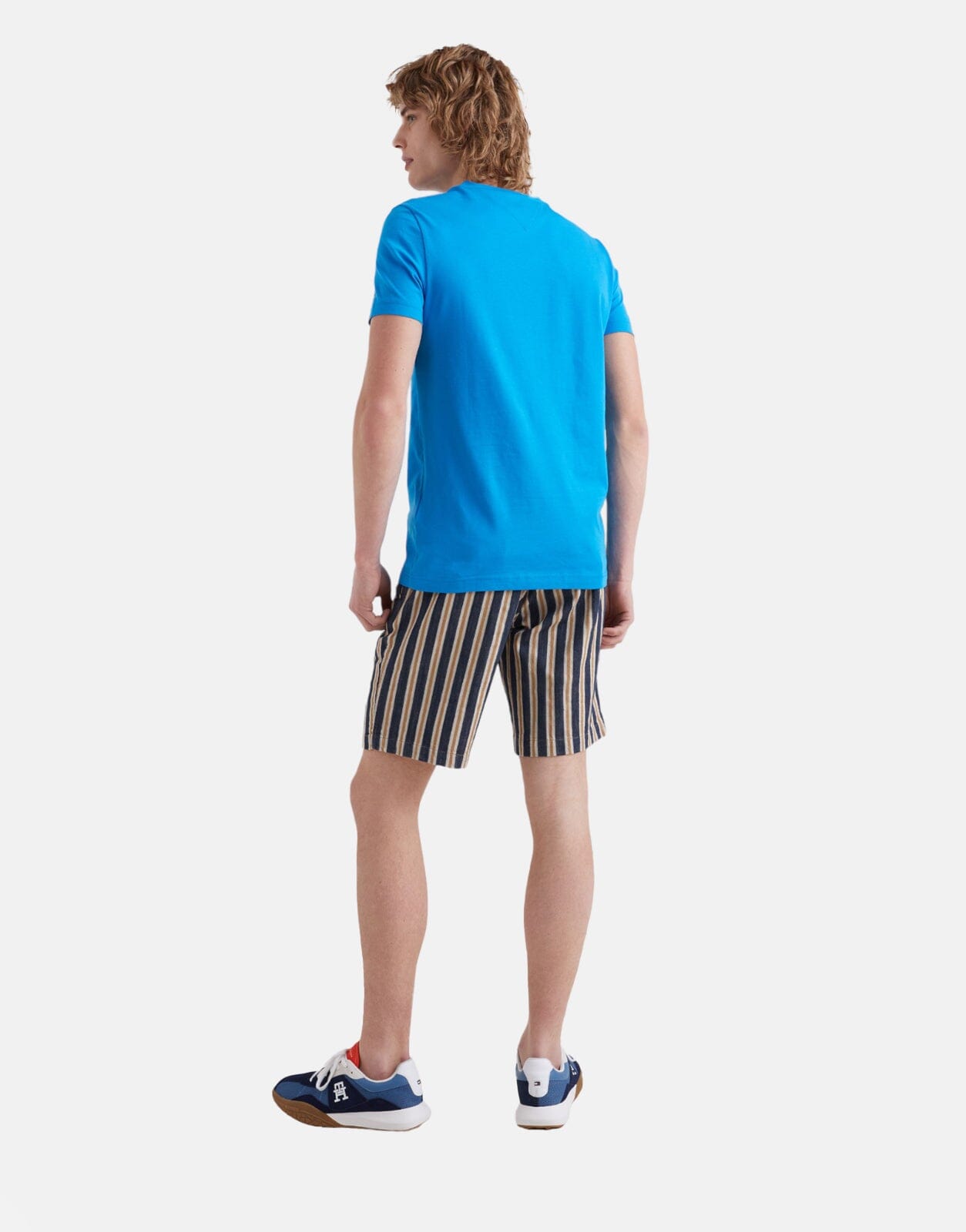Tommy Hilfiger Logo T-Shirt Blue - Subwear