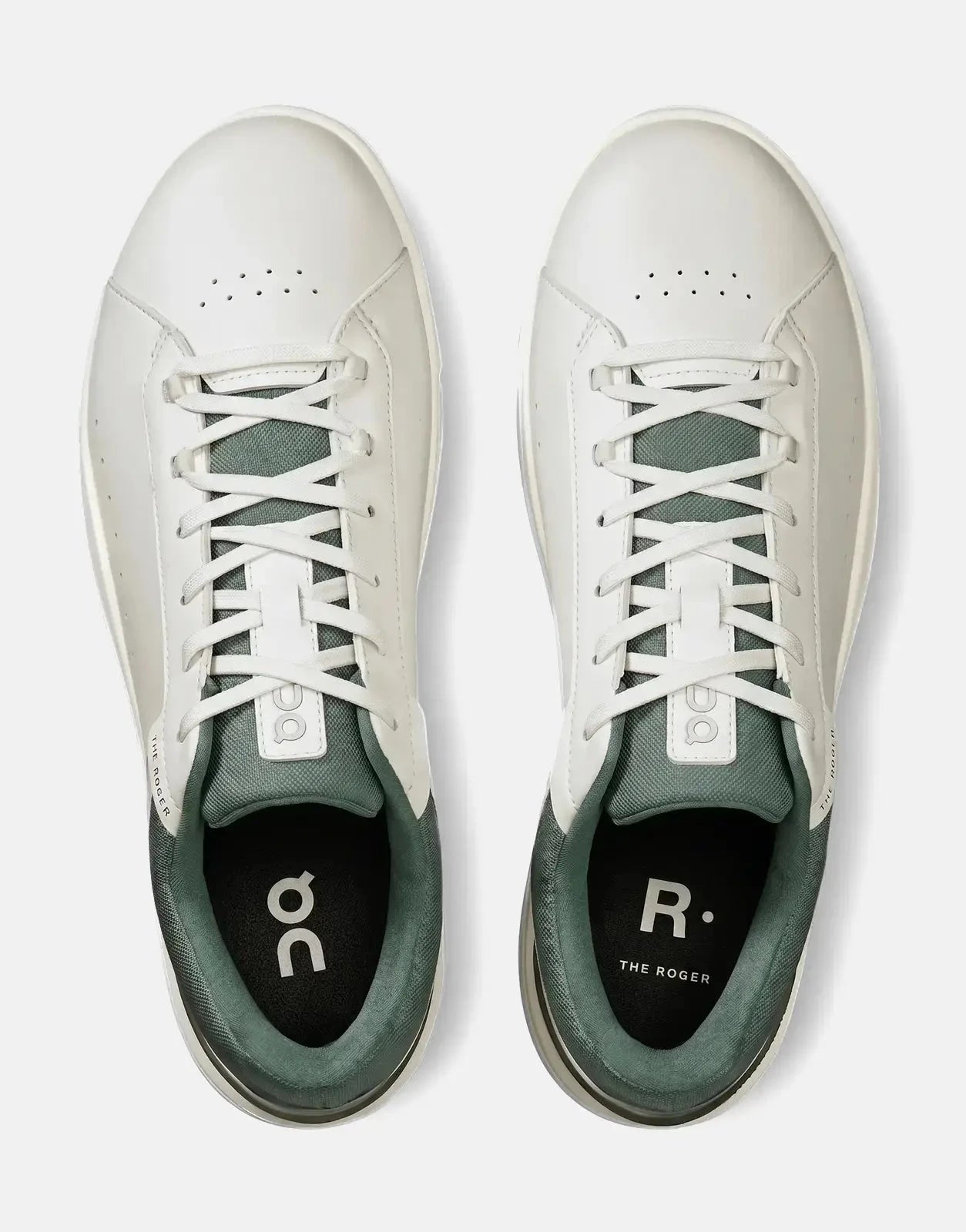 On Men's The Roger Advantage White Olive Sneakers - Subwear