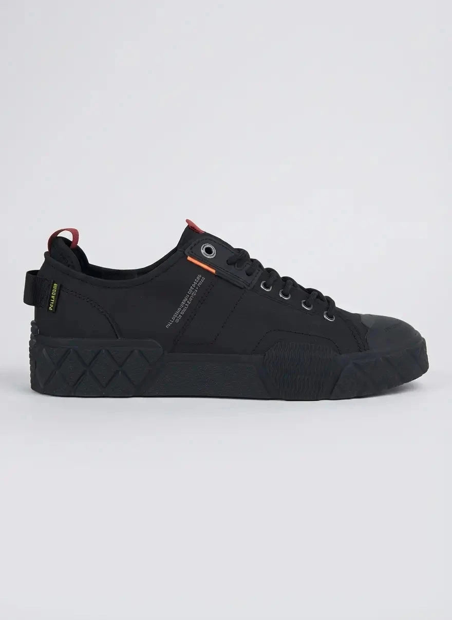 Palladium Ace City Shell Black Lo Sneaker - Subwear