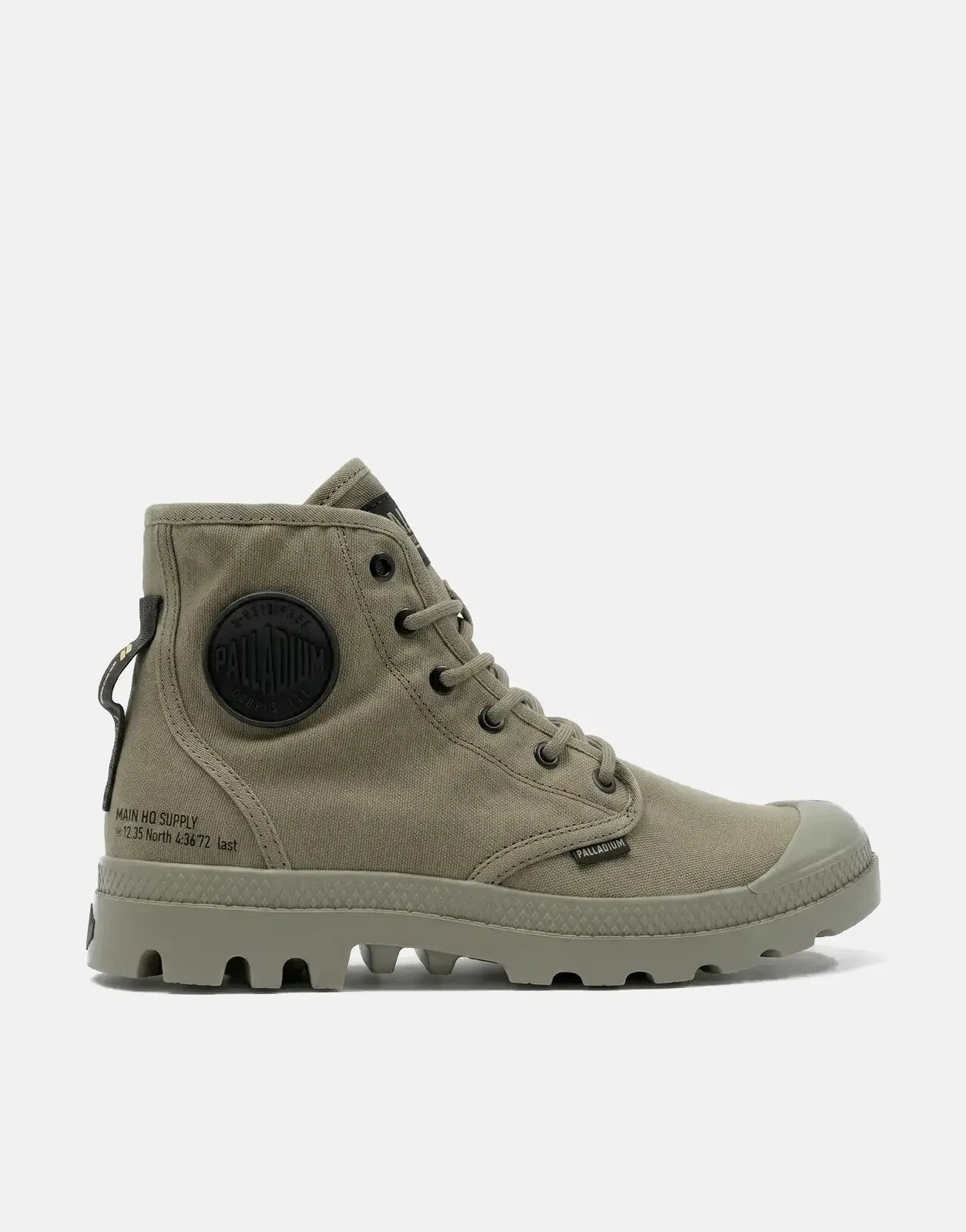 Palladium Pampa Hi HTG Supply Dusk Green Sneakers - Subwear