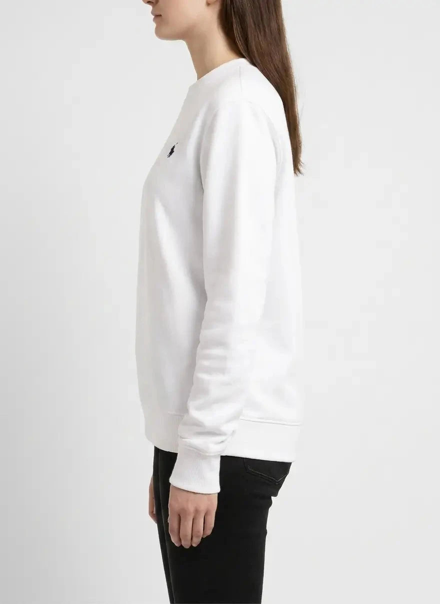 Polo Emma Sport White Sweatshirt - Subwear