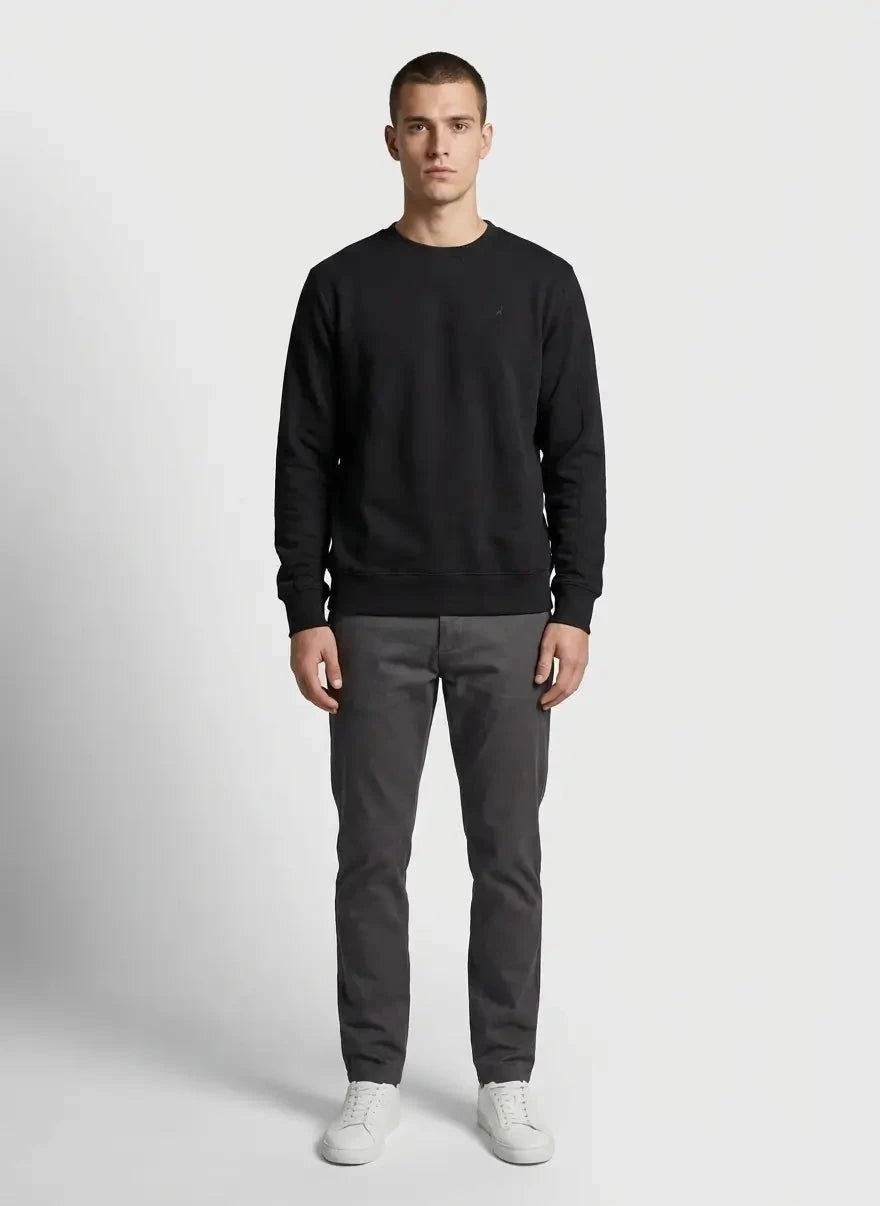 Polo Essential Fleece Black Sweatshirt - Subwear